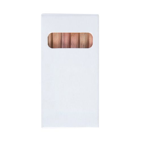 Étui 6 crayon couleurs éco 8,7