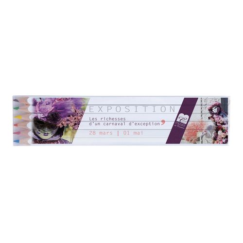 Set quadrichromie 6 couleurs 17,6cm