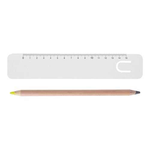 Kit bureau P naturel bicolore-couleurs fluo