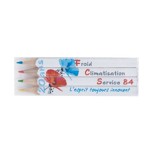 Set quadrichromie 4 couleurs 8,7cm