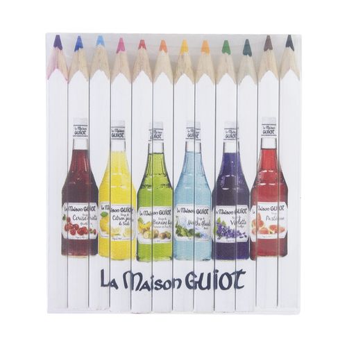 Set quadrichromie 12 couleurs 8,7cm