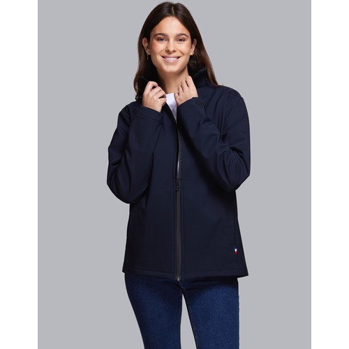 Blouson softshell femme en polyester recyclé