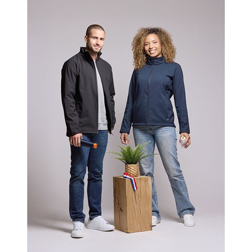 Blouson softshell homme en polyester recyclé