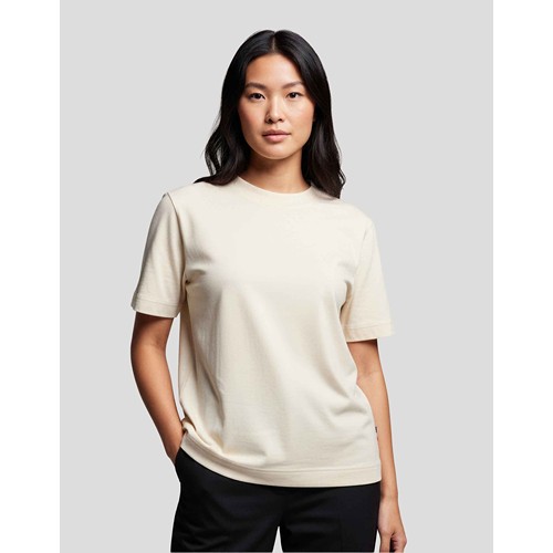 T-shirt coton interlock relax fit femme