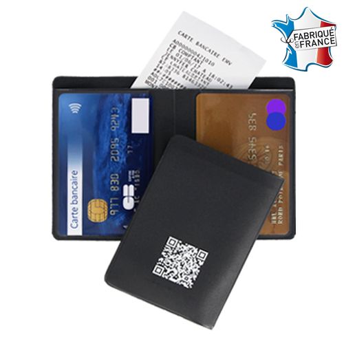 Étui 2 cartes avec pochette facturette