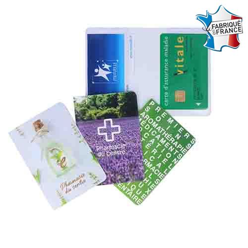 Étui 2 cartes vitale impression numérique