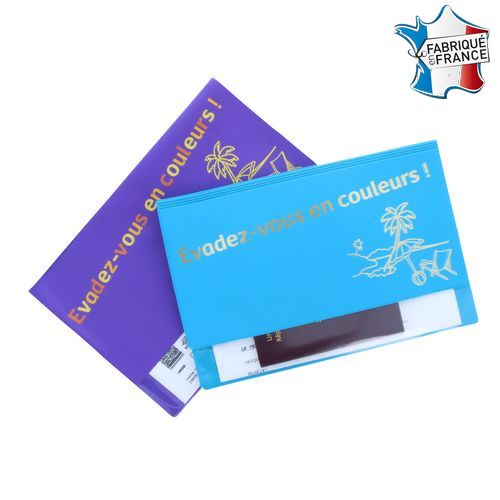 Pochette voyage "Tourisme 2 poches"
