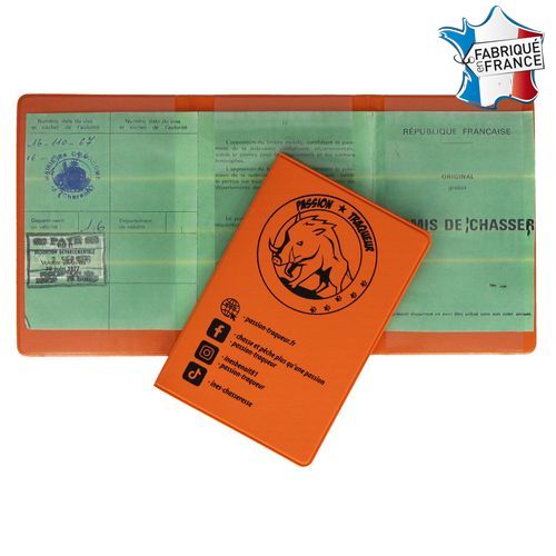Pochette pour permis de chasse