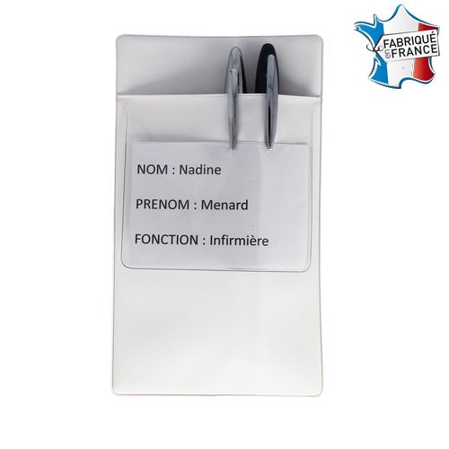 Pochette à stylo pour infirmière