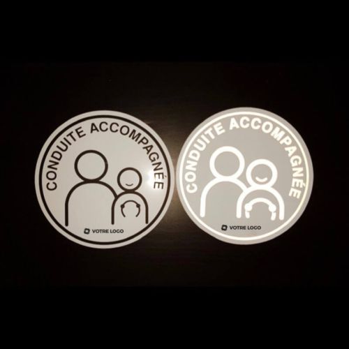 Disque AAC réfléchissant autocollant
